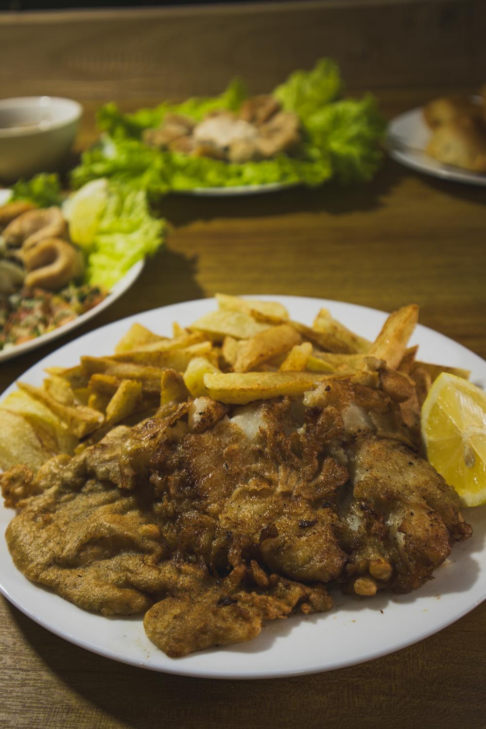 Merluza frita