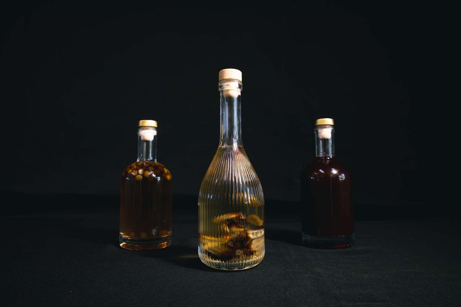Licores y macerados artesanales
